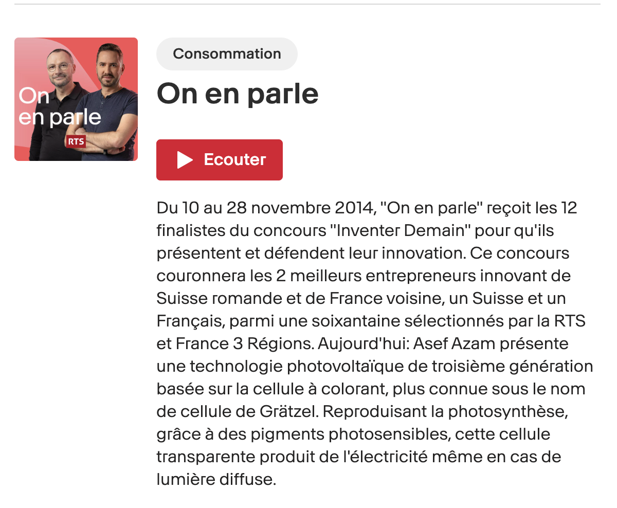 inventer demain le soleil en verre
